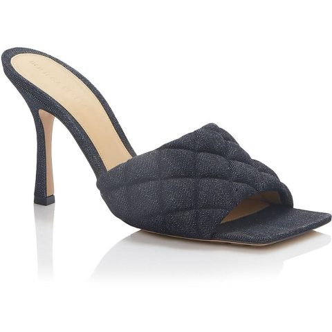 Denim Siletto Heels