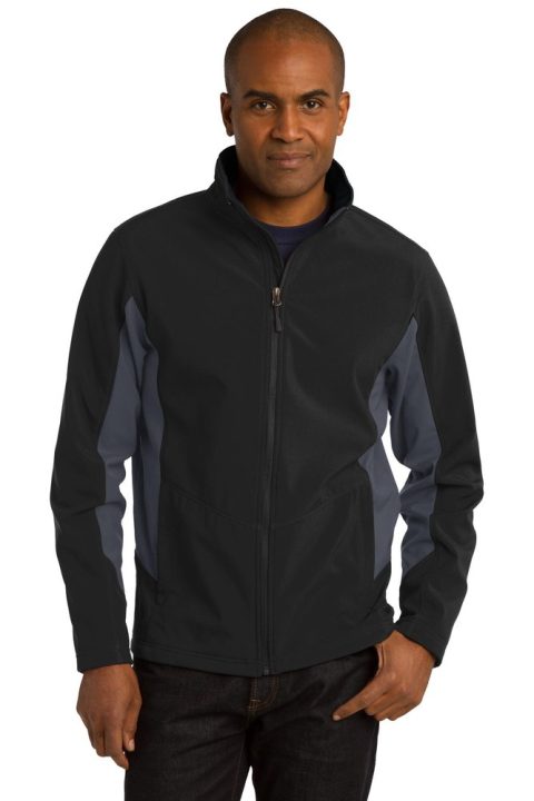 Port Authority Men’s Core Colorblock Soft Shell Jacket. J318