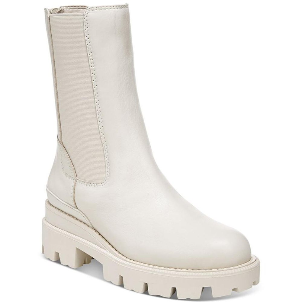 Genia Leather Booties Ankle Boots