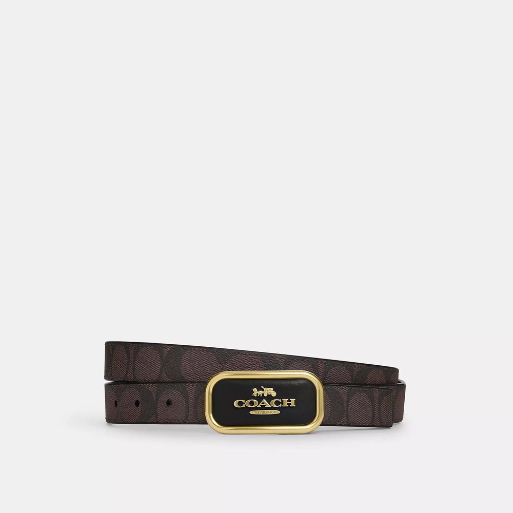 Coach Outlet Signature Buckle Cut To Size Reversible Morgan Belt, 25 Mm 7557931499580