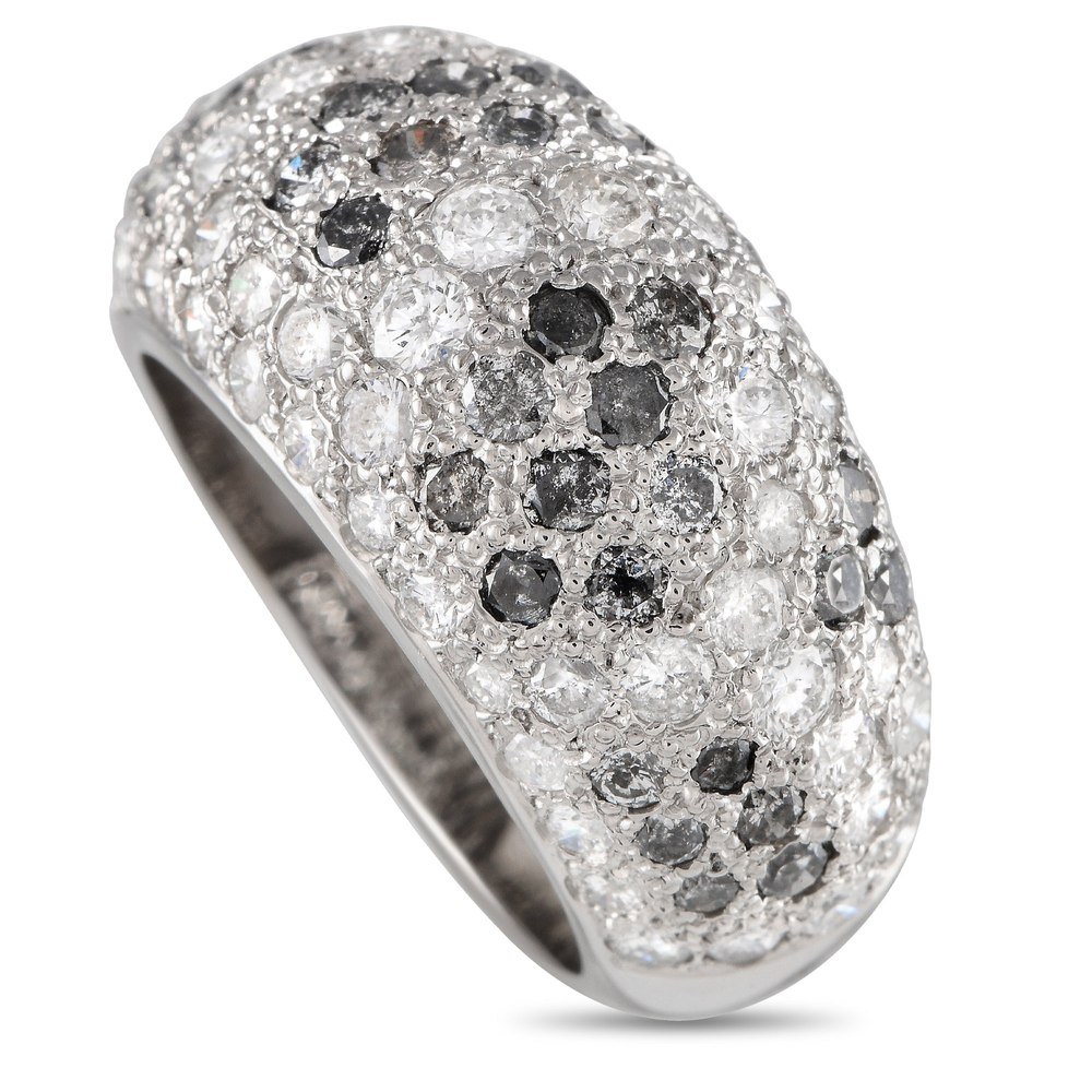 Cartier 18K White Gold Sauvage Diamond Ring CA08-051424