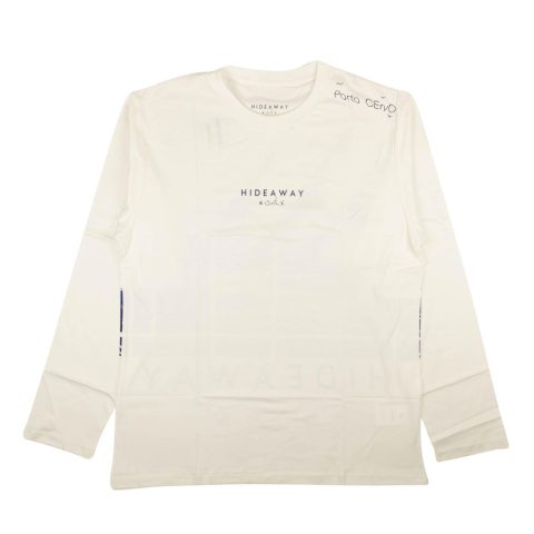 Hideaway Porto Cervo Long Sleeve T-Shirt – White
