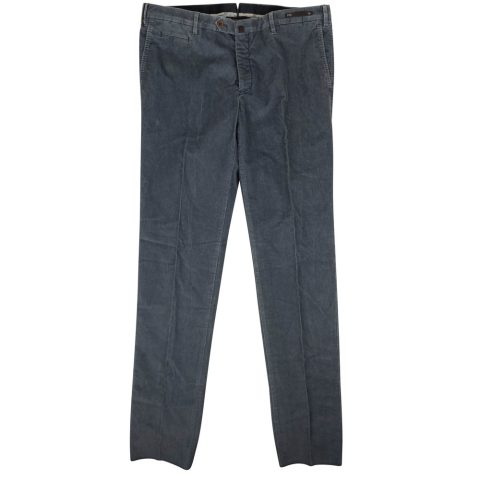 Pantaloni Torino Slim Fit Stretch Corduroy Pants – Blue