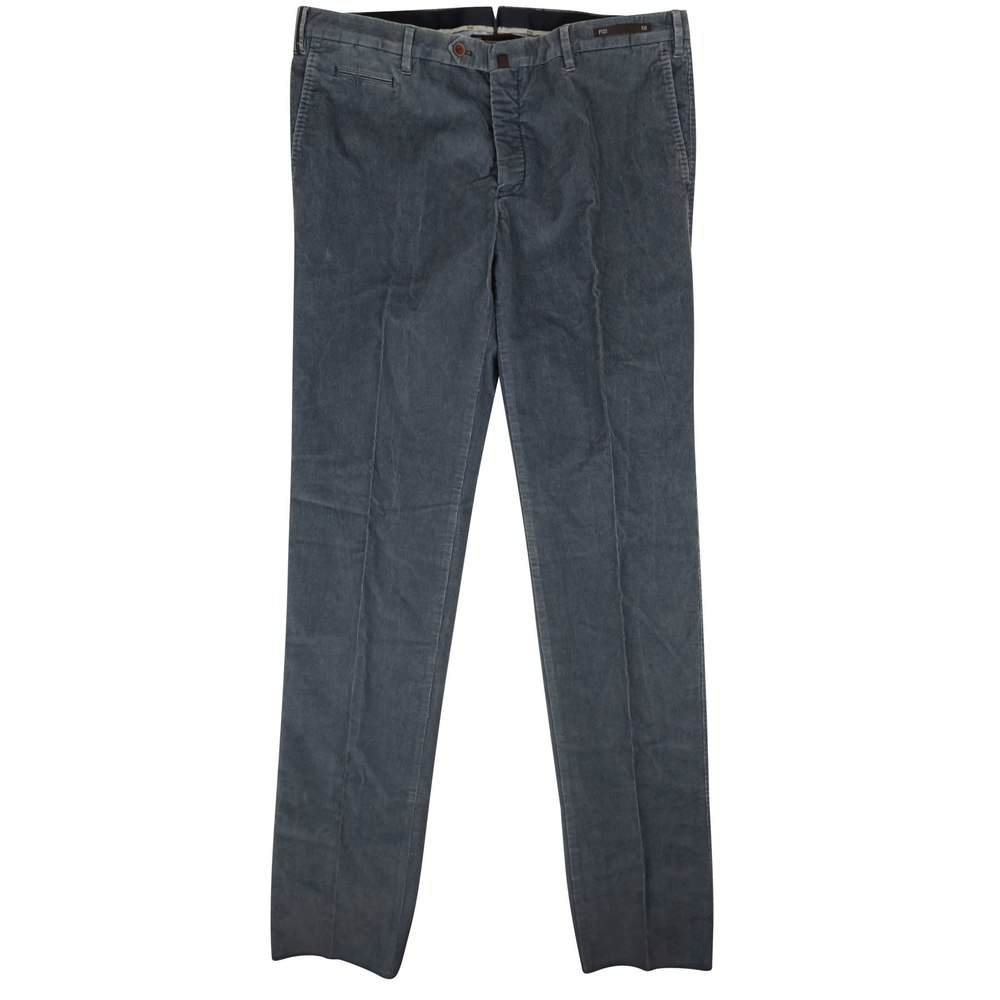 Pantaloni Torino Slim Fit Stretch Corduroy Pants – Blue