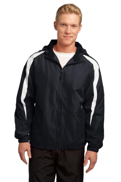 Sport-Tek Men’s Fleece-Lined Colorblock Jacket