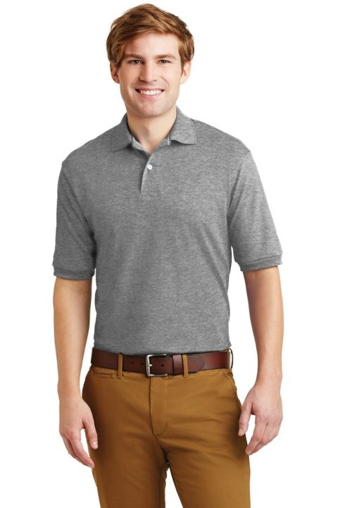 Jerzees Men’s – SpotShield 5.4-Ounce Jersey Knit Sport Shirt. 437M