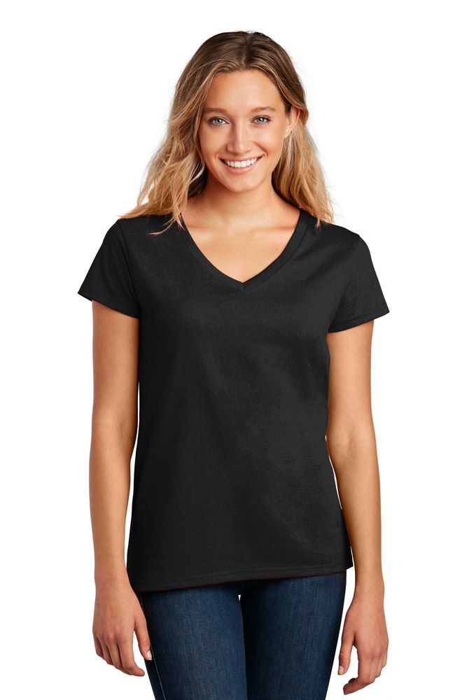 District Women’s Re-Tee V-Neck DT8001