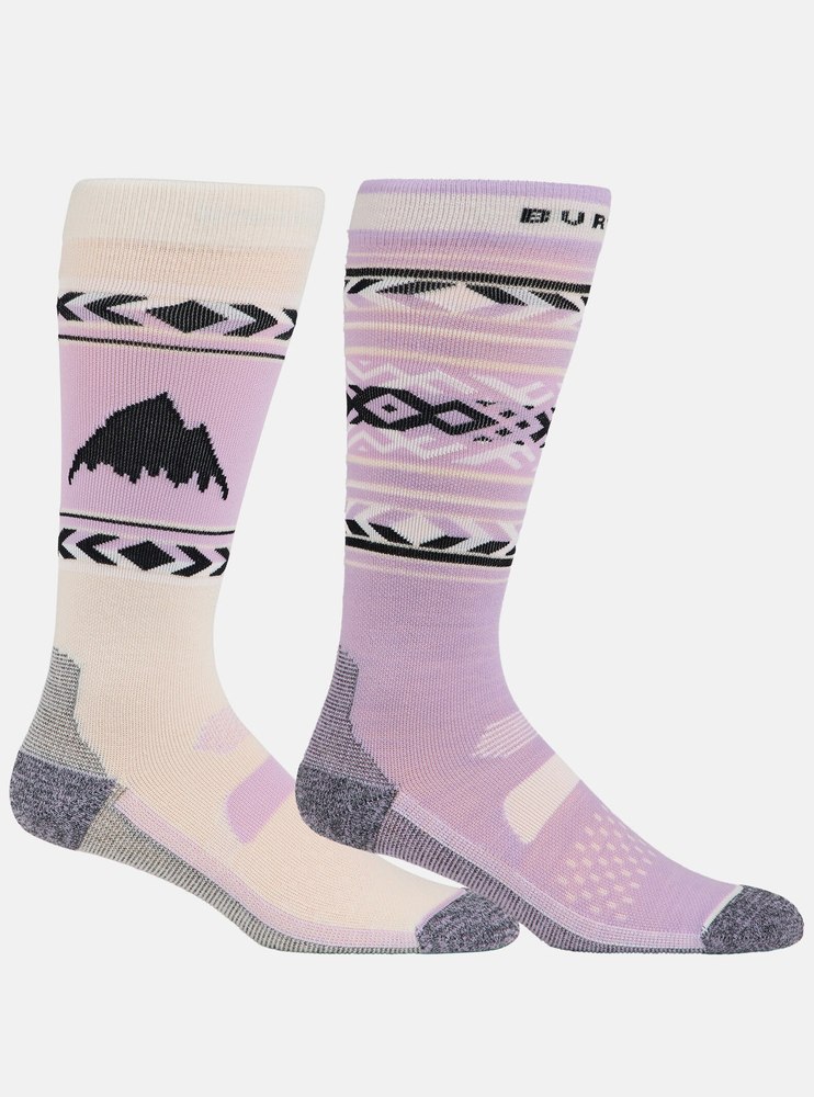 Burton Performance Lightweight 2-Pack Snowboard Socks – Women’s
