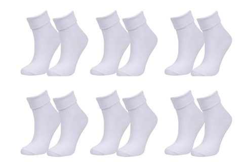 98% Organic Cotton Luxury Women’s Socks 6-Pack.