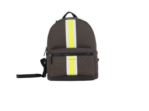 Michael Kors Cooper Large Signature Neon Varsity Stripe Backpack Women’s Bookbag