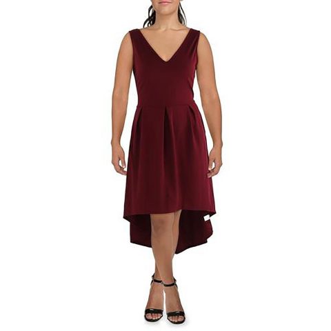 Hi-Low Sleeveless Maxi Dress