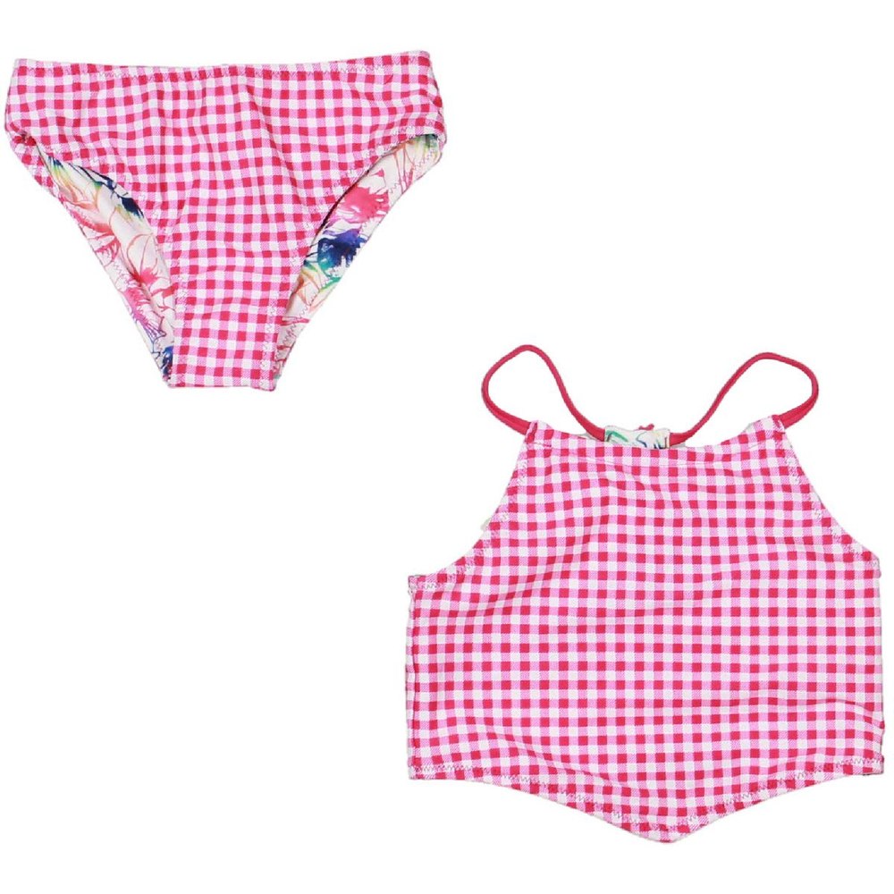 Girls Printed 2 Piece Set Bikini Swimsuit