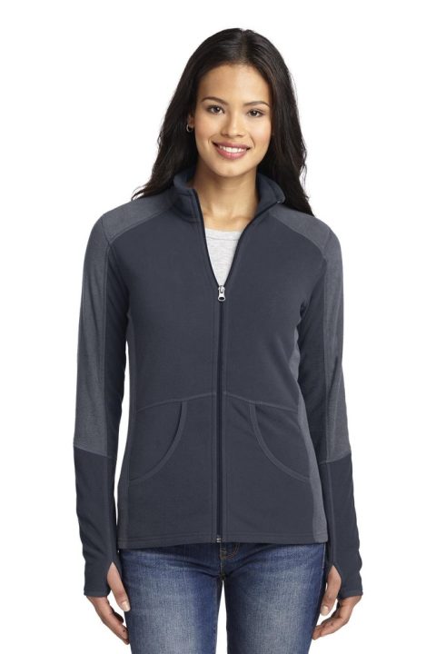 Port Authority Women’s Colorblock Microfleece Jacket. L230