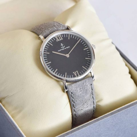Unisex – Campina Watch In Grey/silver