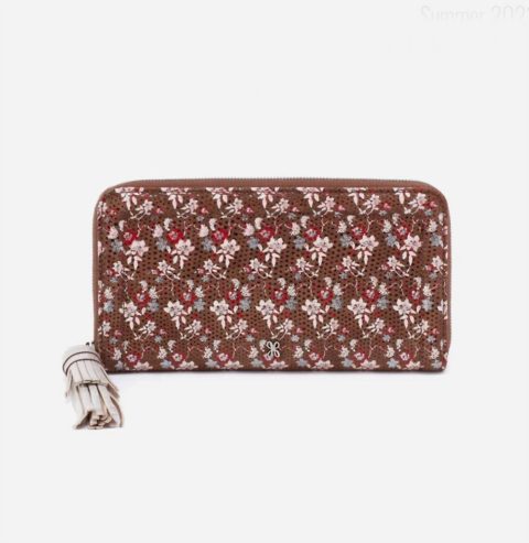 Women’s Nila Large Zip Around Wallet In Ditzy Floral