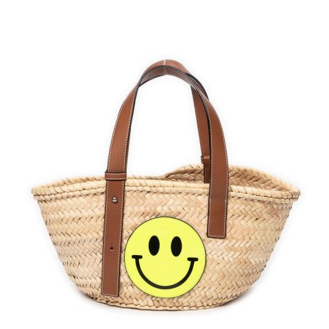 Loewe x Smiley Panier Basket Tote