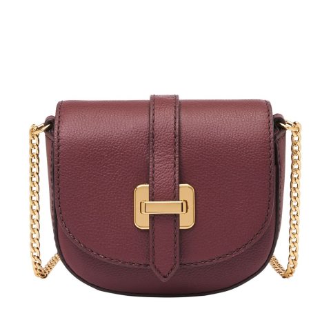 Fossil Women’s Emery Leather Micro Crossbody