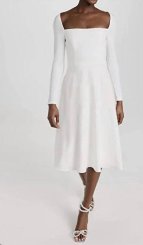 Lake Dress In Pearl