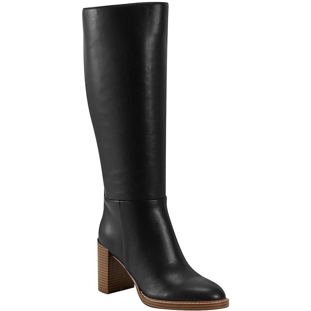 Gabey 3 Faux Leather Wide Calf Knee-High Boots
