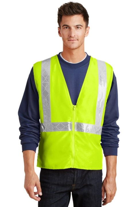 Port Authority Men’s Enhanced Visibility Vest. SV01