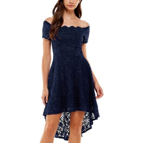 Juniors Fit & Flare Dress