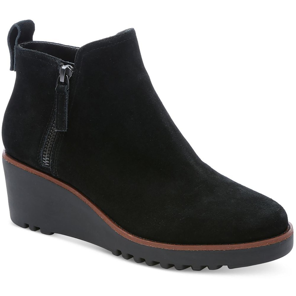 Evolve Suede Platform Ankle Boots