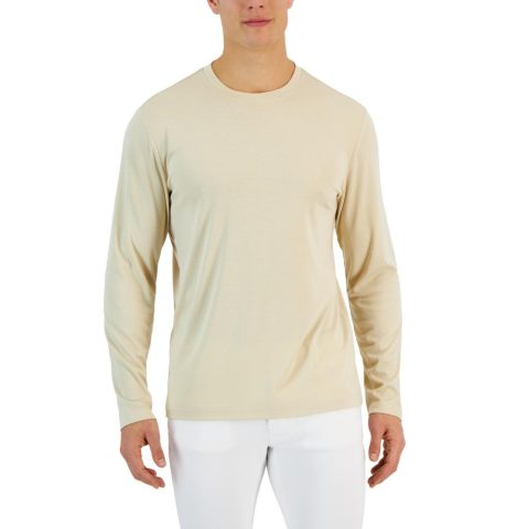 Knit Long Sleeves T-Shirt