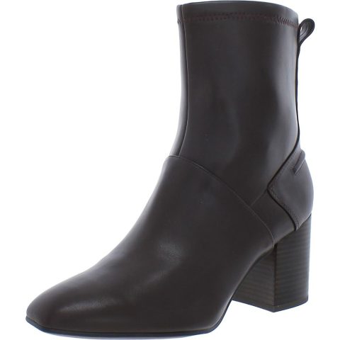 Talferbootie Faux Leather Zip Up Booties