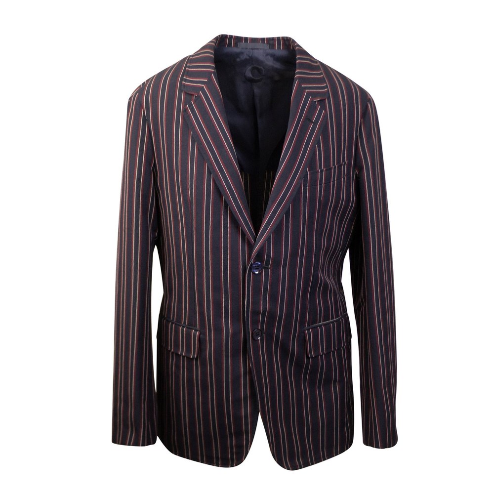 Caruso Velvet Two Button Cotton Sport Coat – Black