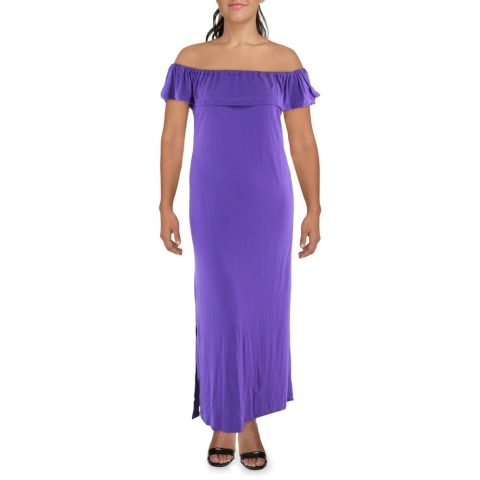 Fold-Over Long Maxi Dress
