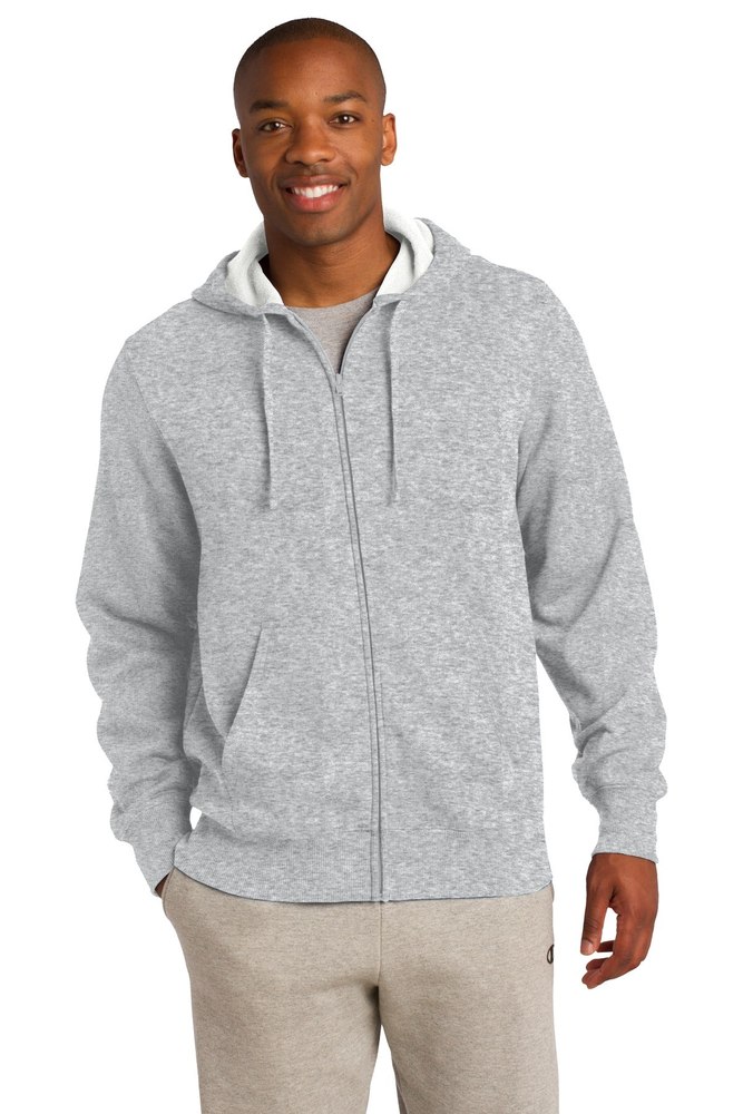 Sport-Tek Men’s Full-Zip Hooded Sweatshirt