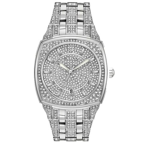 Bulova Men’s Phantom Silver Dial Watch