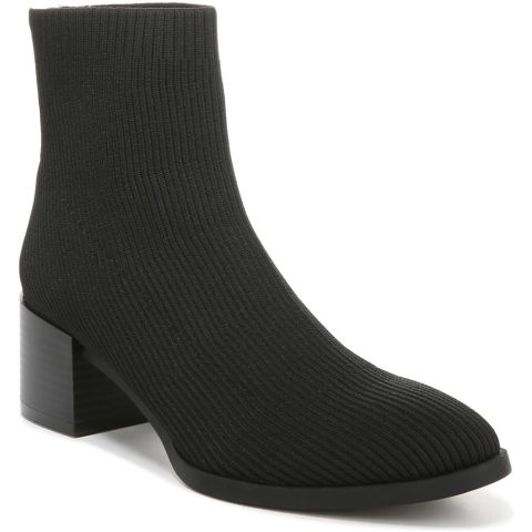 Dreamy Faux Suede Round Toe Ankle Boots