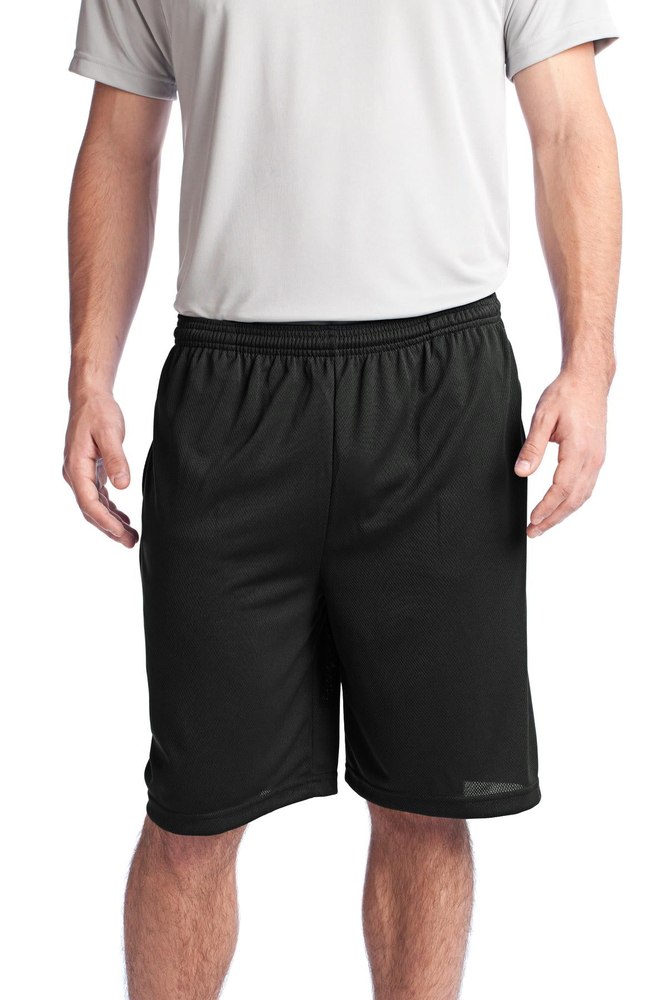 Sport-Tek Men’s PosiCharge Tough Mesh Pocket Shorts