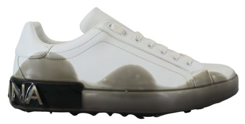 Dolce & Gabbana Leather Low Top Sneakers Men’s Shoes