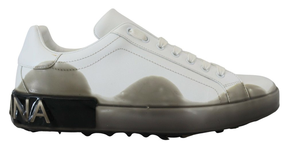 Dolce & Gabbana Leather Low Top Sneakers Men’s Shoes