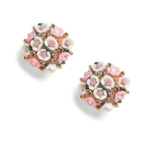 SOHI Women Pink Stud Earrings