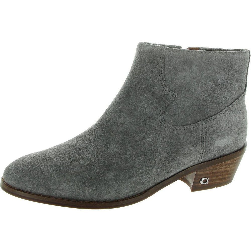 Dannie COH Zipper Suede Booties