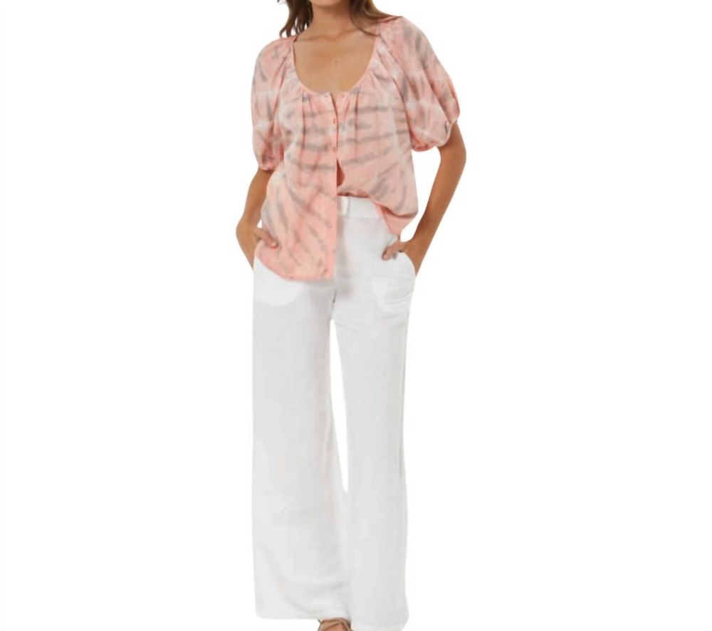 Clea Top In Peach 7732428275772