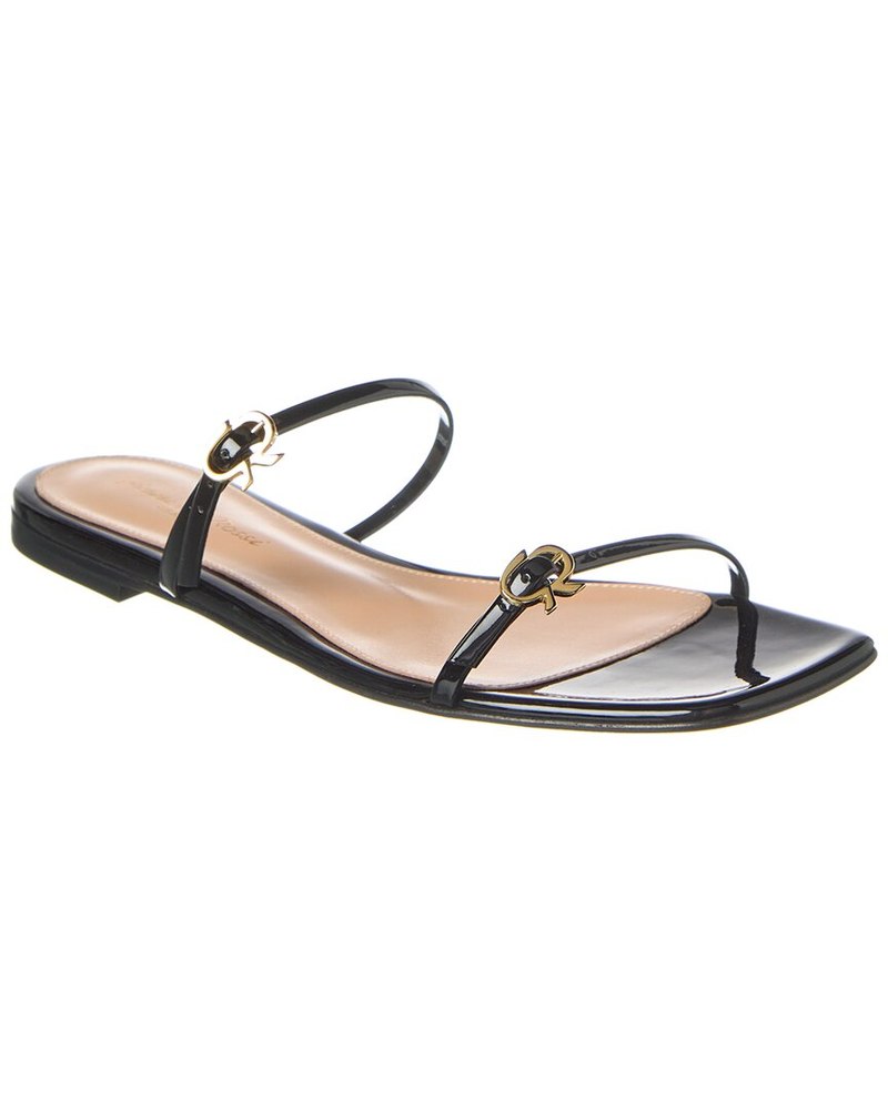 Gianvito Rossi Ribbon Cruise Patent Sandal