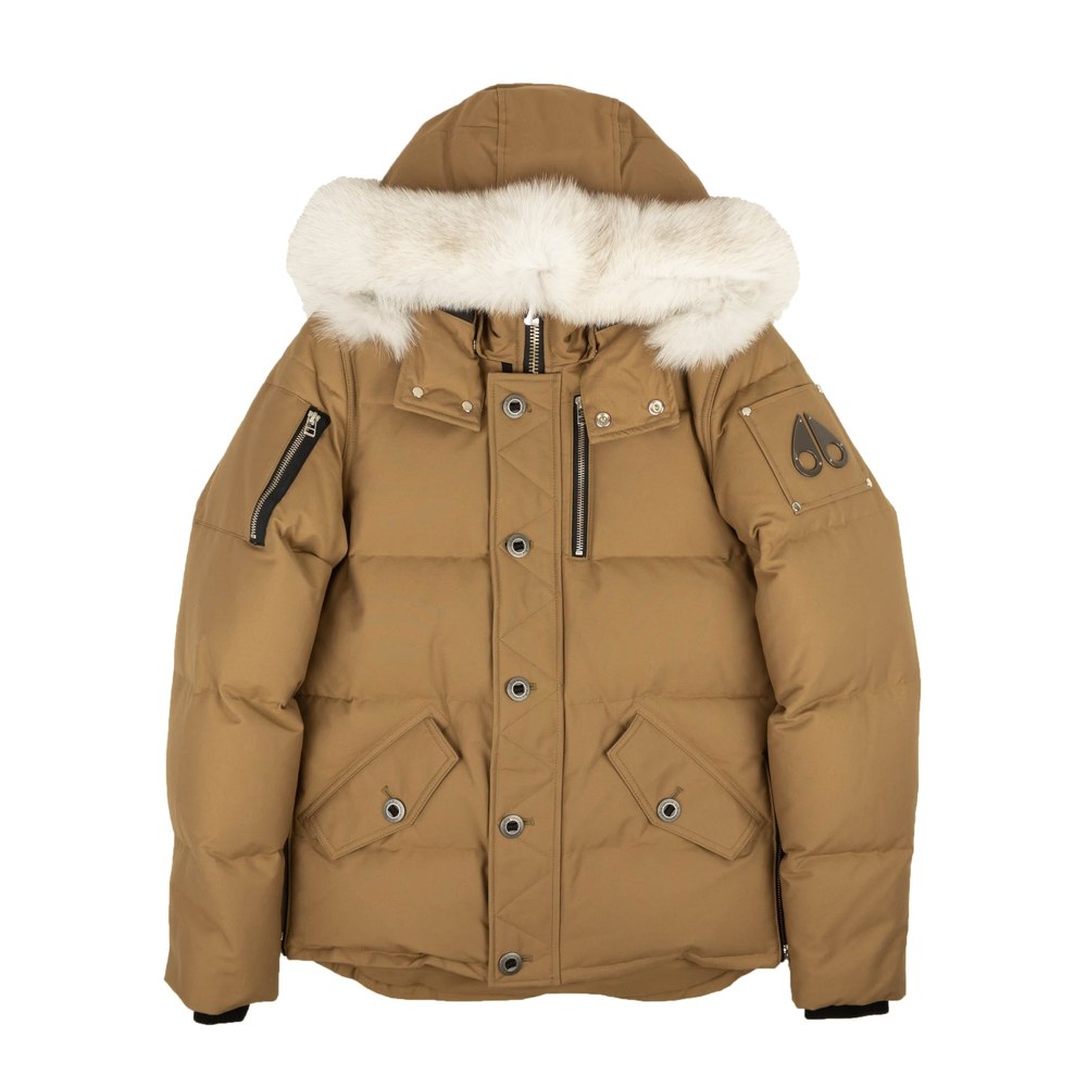 Men’s Waxie Brown Zip-Up 3Q Jacket