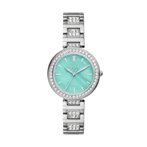 Fossil Women’s Karli Three-Hand, Stainless Steel Watch 7285686632508