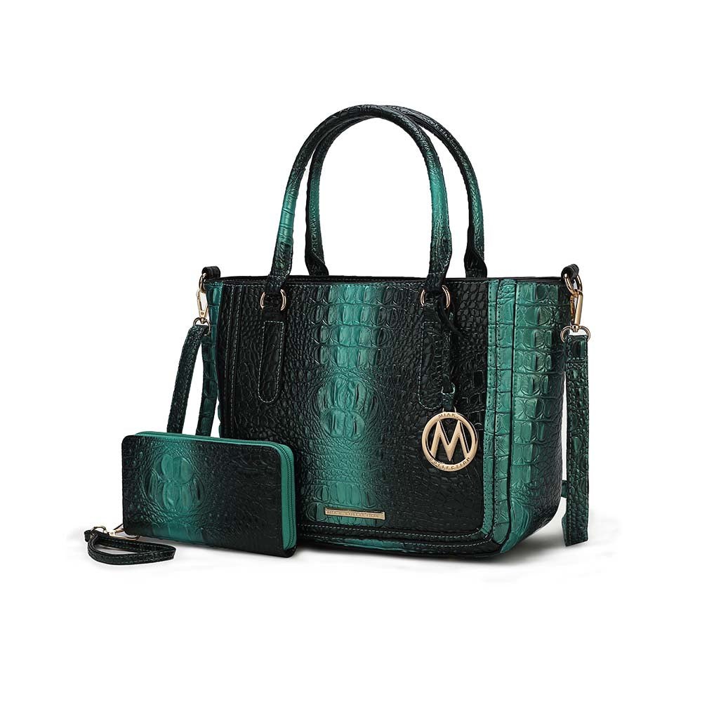 Aphelia Croc-Embossed Tote Wome’s Handbag by Mia K