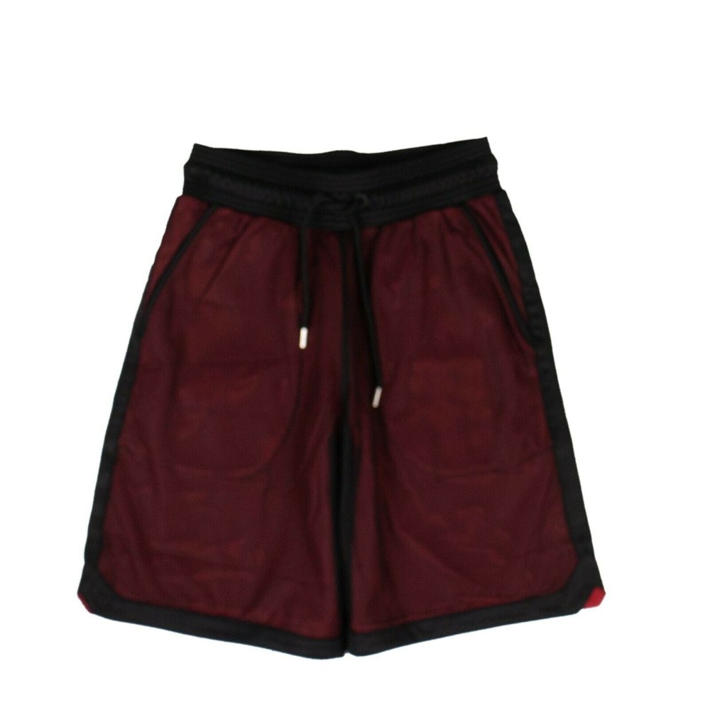 Cotton County Mesh Sweat Shorts – Red
