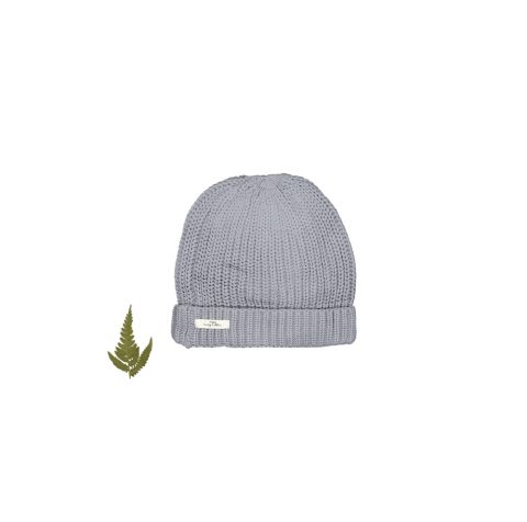 The Chunky Knit Hat – Slate