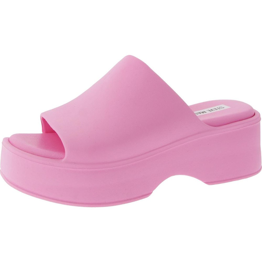 Solid Slide Sandals