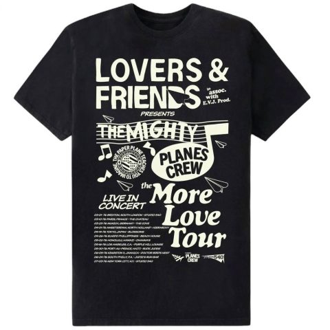 Men’s More Love Tee In Black 7732445347900