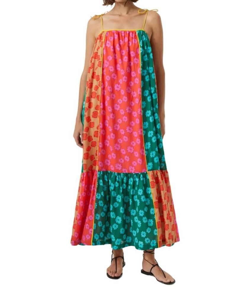 Sylvana Dress In Multi Bombay Bloom