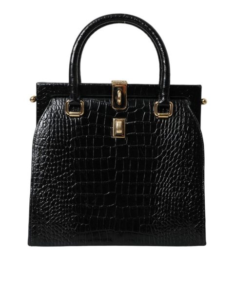 Dolce & Gabbana Exotic Leather Top Handle Tote Women Women’s Bag (Pre-Owned) 7732446593084
