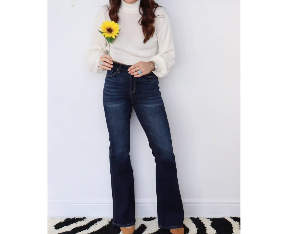 Give Me Some Flare Jean In Denim